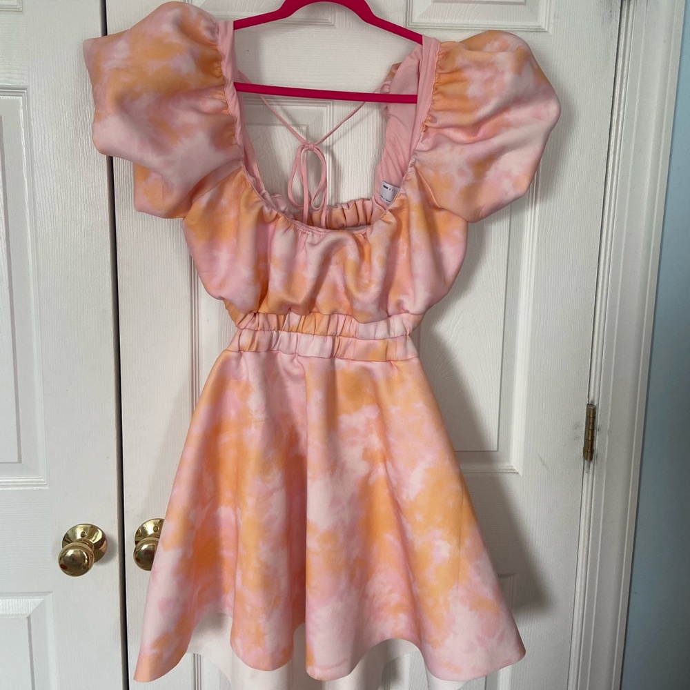 ASOS watercolor dress